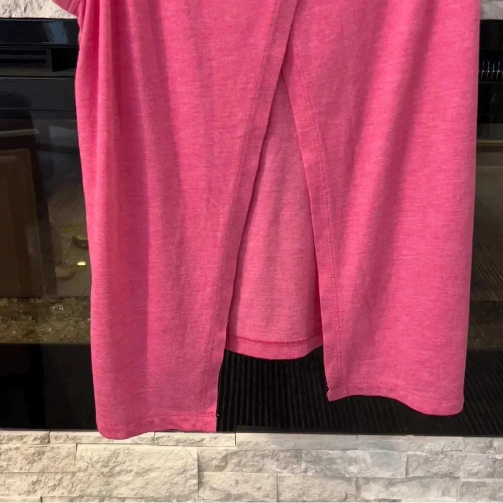 J Crew Large pink shirt with open back